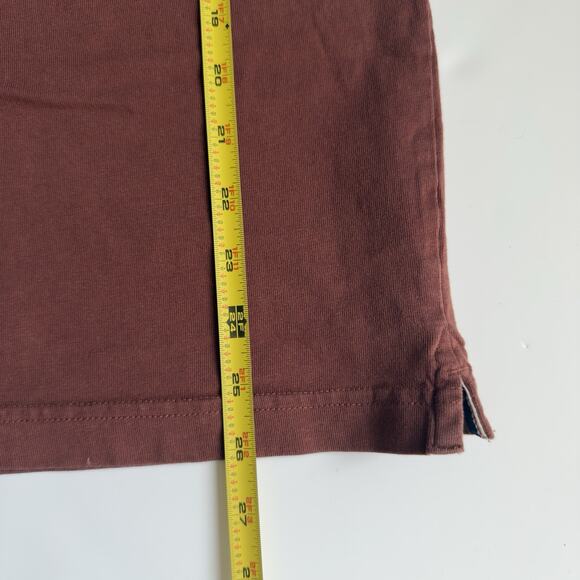 Wrangler Workwear Men's Short Sleeve Pocket T-Shirt Color Rust Size Small White - Picture 8 of 8